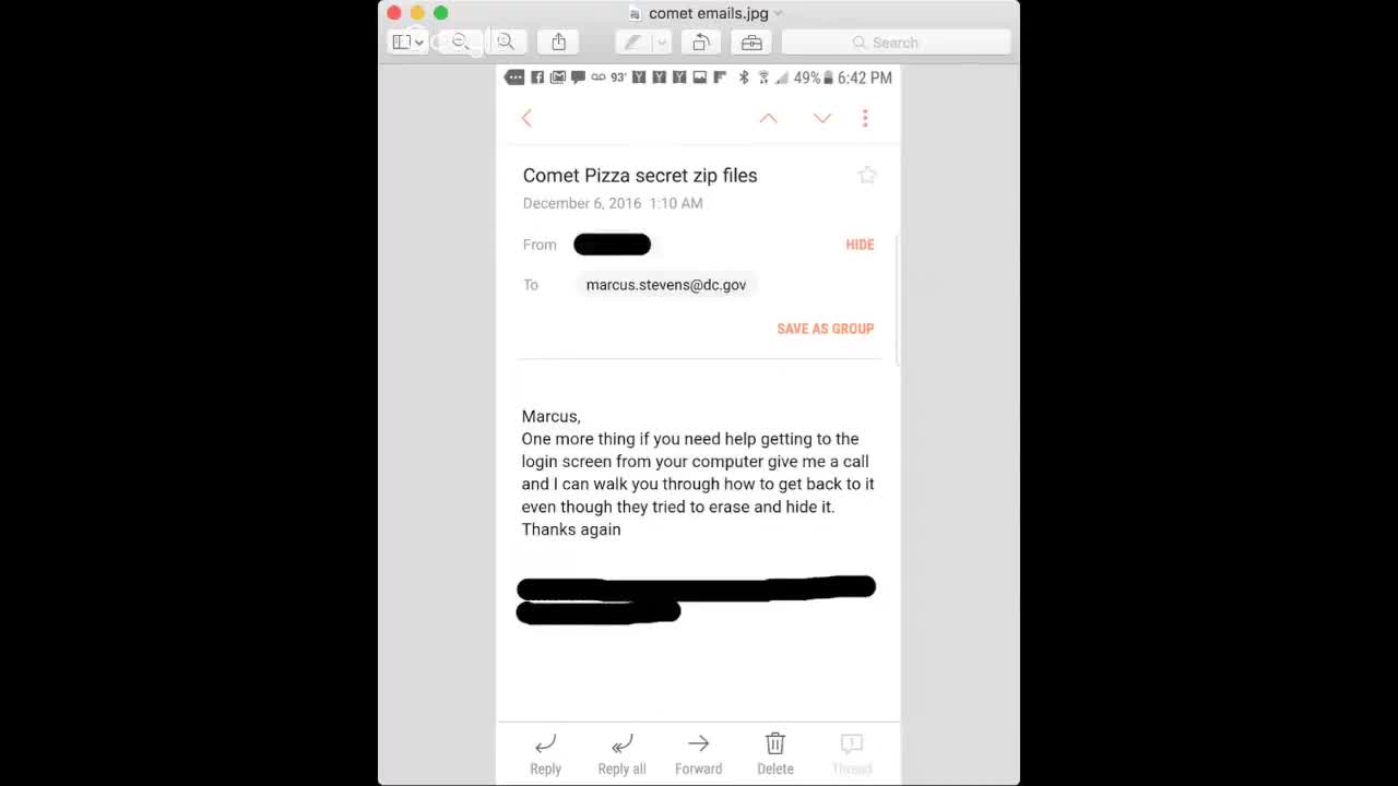 DC Hacker gains access to Comet Ping Pong