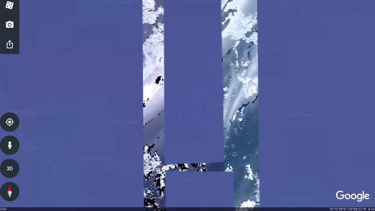 Oops - Real North Pole Accidentally Revealed on Google Earth