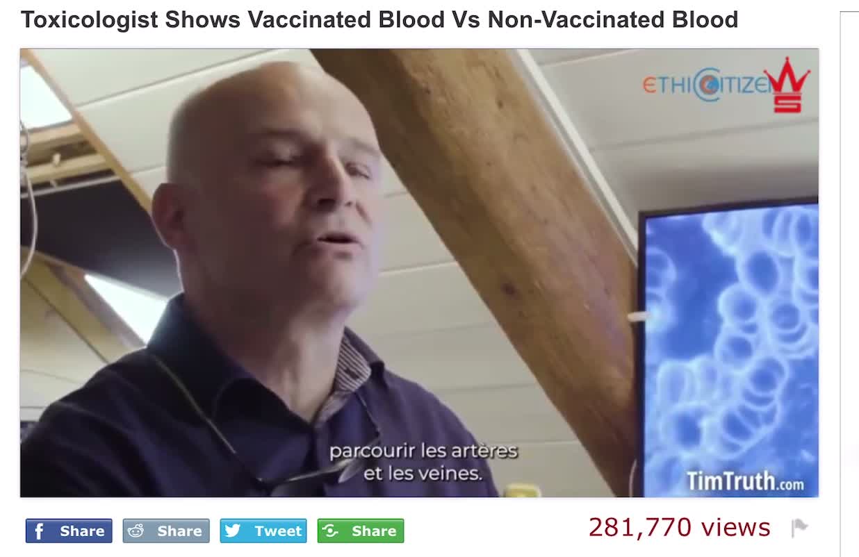 Vac vs UnVax BLOOD